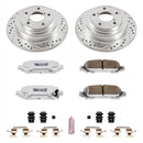 PowerStop Z26 Street Performance Ceramic Brake Pad and Drilled & Slotted Rotor K