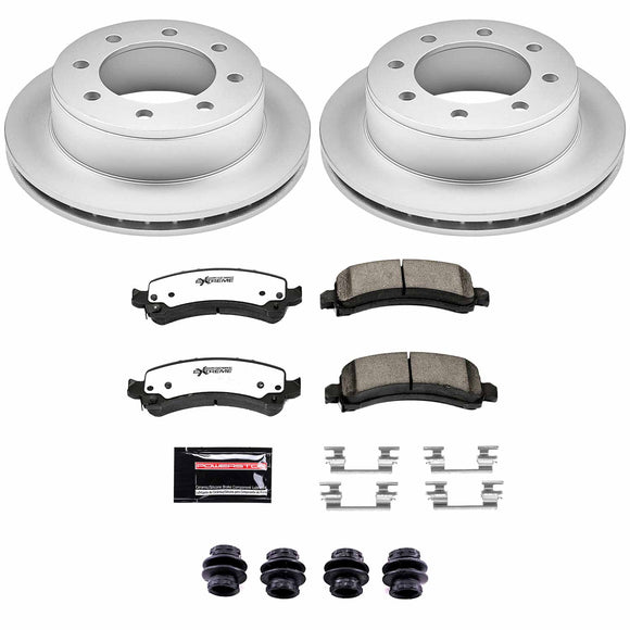 Z36 Truck & Tow Premium Carbon-Fiber Ceramic Brake Pad and Fully Coated Rotor Ki
