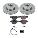 PowerStop OE Stock Replacement Low-Dust Ceramic Brake Pad and Rotor Kit