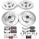 PowerStop Z26 Street Performance Ceramic Brake Pad and Drilled & Slotted Rotor K