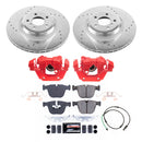 PowerStop Z23 Daily Driver Carbon-Fiber Ceramic Pads Drilled & Slotted Rotor & C