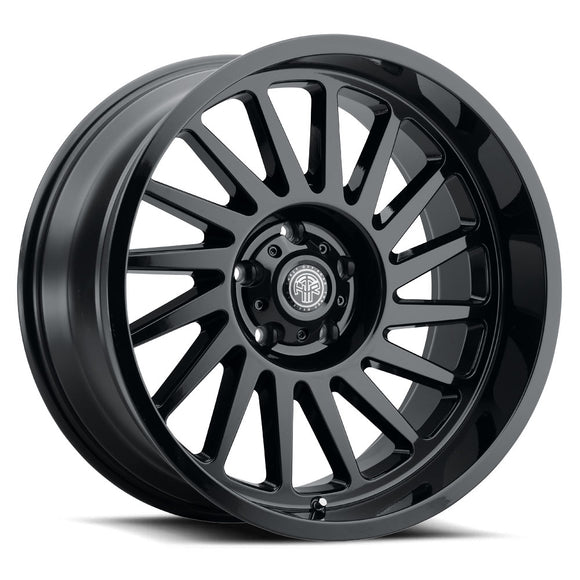 22x10 Thret Offroad Omega-902 Gloss Black Wheel 6x139.7 ET-21 CB106.1