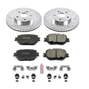 PowerStop Z23 Daily Driver Carbon-Fiber Ceramic Brake Pad and Drilled & Slotted