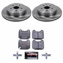 PowerStop Track Day Spec High-Performance Brake Pad and Rotor Kit