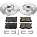PowerStop Z23 Daily Driver Carbon-Fiber Ceramic Brake Pad and Drilled & Slotted