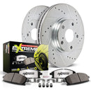 PowerStop Z26 Street Performance Ceramic Brake Pad and Drilled & Slotted Rotor K