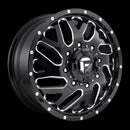 20X8.25 Fuel D581 Triton Gloss Black Milled 8X200 ET105 wheel/rim-1