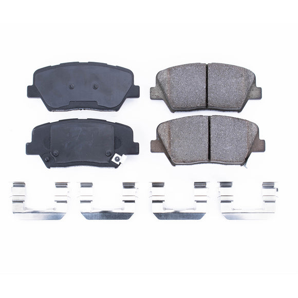 PowerStop Z17 Evolution Ceramic Brake Pads With Hardware