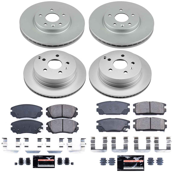 Z23 Daily Driver Premium Carbon-Fiber Ceramic Brake Pad and Fully Coated Rotor K