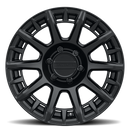 18x9 Raceline 964SB Vector Satin Black 6x139.7 ET18 CB106.1 Wheel