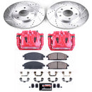 PowerStop Z23 Daily Driver Carbon-Fiber Ceramic Pads Drilled & Slotted Rotor & C