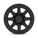 15X7 Black Rhino Powersports Webb UTV Matte Black 4X137 ET51 Wheel Rim