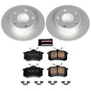 PowerStop Genuine Geomet Coated Rotor and Carbon-Fiber Ceramic Brake Pad Kit