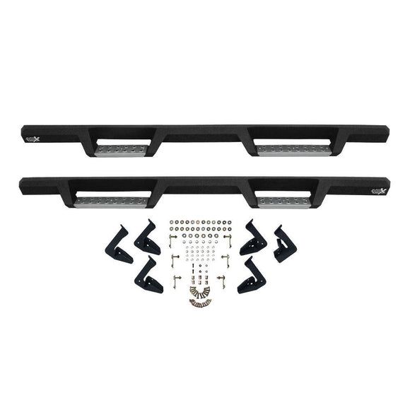 Westin HDX Stainless Drop Nerf Step Bars Textured Black 56-140252