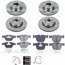 PowerStop OE Stock Replacement Low-Dust Ceramic Brake Pad and Rotor Kit