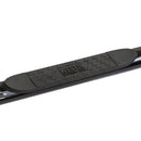 Westin Platinum 4 Oval Nerf Step Bars Powder Coated Black Steel 21-3545
