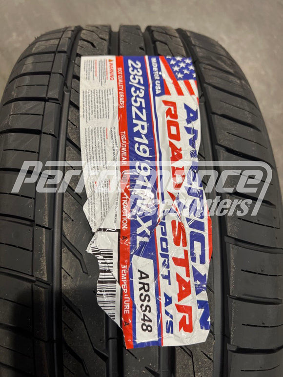 235/35ZR19 American Roadstar Sport A/S 91W BSW SL 235 35 19 2353519