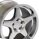 17" Replica Wheel CV01 Fits Chevrolet Corvette - ZR1 Rim 17x11 Polished Wheel