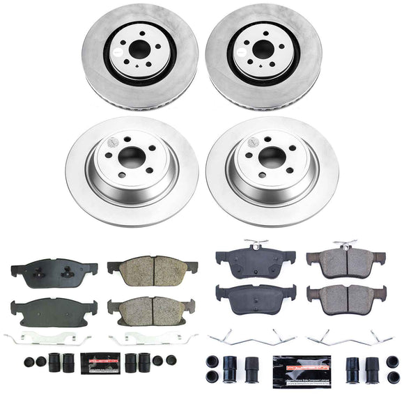 Z23 Daily Driver Premium Carbon-Fiber Ceramic Brake Pad and Fully Coated Rotor K