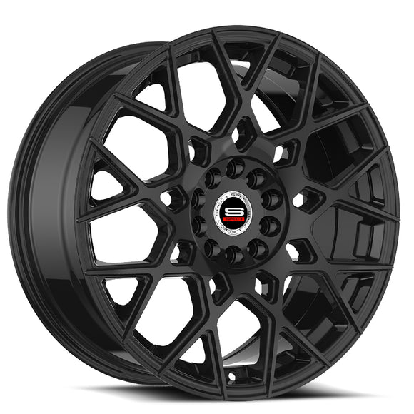 18x8 Spec-1 SP-52 Gloss Black 4x100/114.3 ET38 wheel/rim