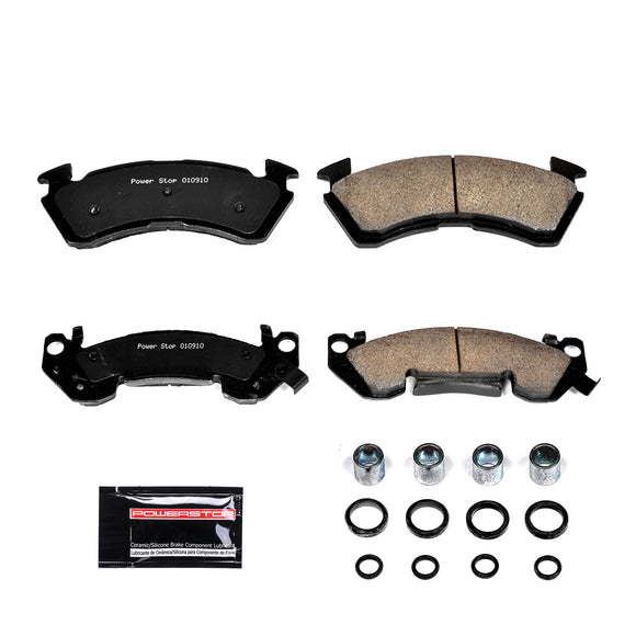 PowerStop Z23 Evolution Sport Carbon-Fiber Brake Pads With Hardware