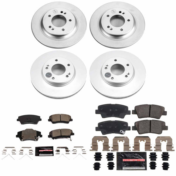 Z23 Daily Driver Premium Carbon-Fiber Ceramic Brake Pad and Fully Coated Rotor K