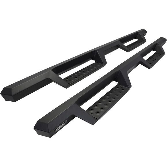 Westin HDX Drop Nerf Step Bars Powder Coated Textured Black Steel 56-13565