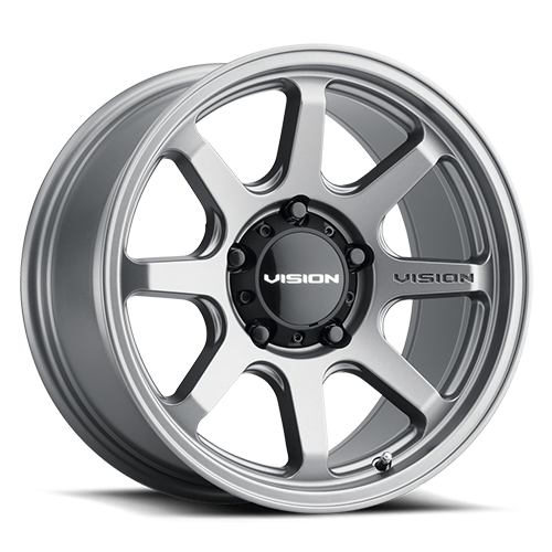 Vision 351 Flow Satin Grey 17X9 5x5.5 5x139.7 ET-12 Wheel/Rim