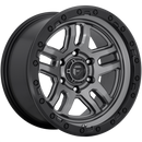 18x9 Fuel Off-Road D701 Ammo Matte Gun Metal Black Bead Ring 6x135 ET20 Wheel