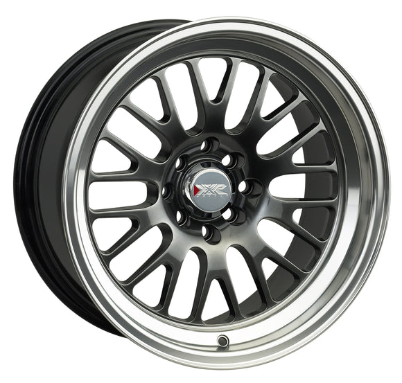 18x8.5 XXR 531 Black Machined Lip 5x100 ET20 CB73 Wheel