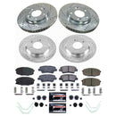 PowerStop Z23 Daily Driver Carbon-Fiber Ceramic Brake Pad and Drilled & Slotted