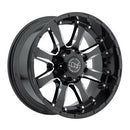 17X9 Black Rhino Sierra G-BLK-MILL 6X135 ET12 wheel/rim-5
