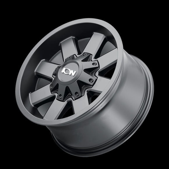 18x9 Ion 141 Satin Black 6x120 ET18 CB78.1 Wheel Rim