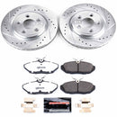 PowerStop Z26 Street Performance Ceramic Brake Pad and Drilled & Slotted Rotor K