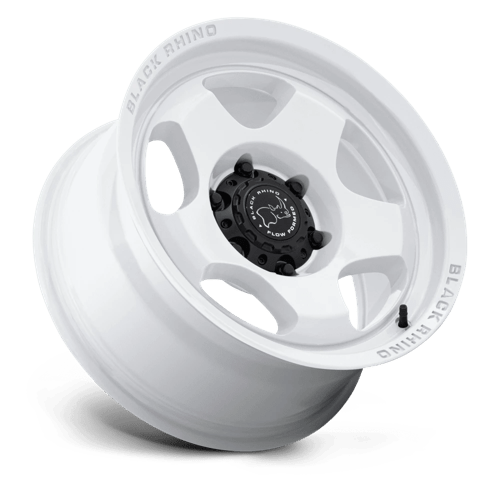 17X8 Black Rhino BR031 Sol Gloss White 6X139.7 ET20 CB106.1 Wheel Rim