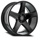 22x10 Select Precision Alloys Spectrum Black 6x139.7 ET19 Wheel