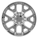 20" Replica Wheel CV92 Fits GMC Sierra Rim 20x9 Chrome Wheel