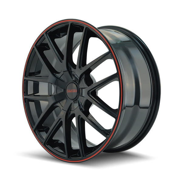 16x7 Touren TR60 (3260) Black Wheel/Rim 5x112 5-112 16-7 ET42