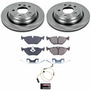 PowerStop OE Stock Replacement Low-Dust Ceramic Brake Pad and Rotor Kit