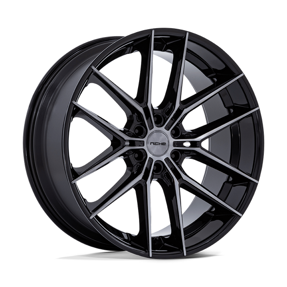 22X9.5 Niche NC280 Prodigy 6 Gloss Black 6x139.7 ET20 Wheel Rim