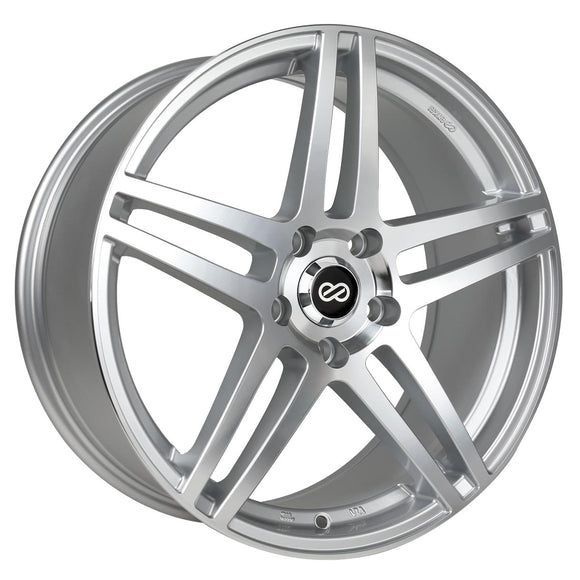 16x7 Enkei RSF5 Silver Wheel/Rim 5x100 5-100 16-7 ET45