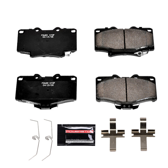 PowerStop Z23 Evolution Sport Carbon-Fiber Brake Pads With Hardware