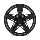 18X8 Niche 1PC M269 Teramo Matte Black 5X112 ET42 Wheel Rim