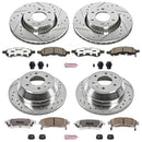 PowerStop Z26 Street Performance Ceramic Brake Pad and Drilled & Slotted Rotor K