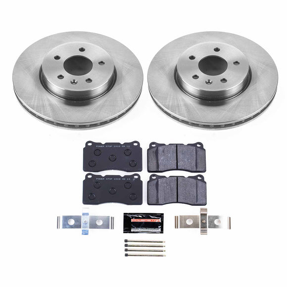 PowerStop Track Day High-Performance Brake Pad and Rotor Kit