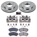 PowerStop OE Stock Replacement Low-Dust Ceramic Brake Pad, Rotor and Caliper Kit
