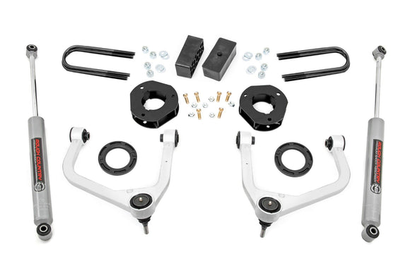 3.5 Inch Lift Kit - Mono Leaf Rear - GMC Sierra 1500 2WD/4WD (19-23)