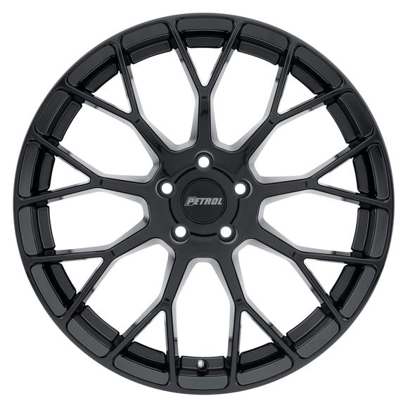 16X7 Petrol P2B G-BLK 4X100 ET40 wheel/rim