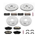 PowerStop Z23 Daily Driver Carbon-Fiber Ceramic Brake Pad and Drilled & Slotted