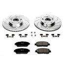PowerStop Z23 Daily Driver Carbon-Fiber Ceramic Brake Pad and Drilled & Slotted